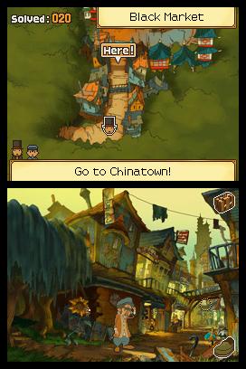 Professor Layton 3: new images