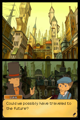 Professeur Layton 3 : encore des images