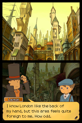 Professor Layton 3: new images