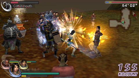 Warriors Orochi PSP imagé