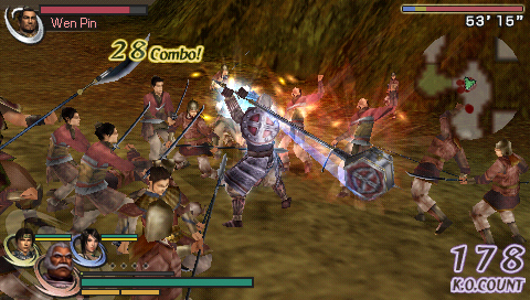 Warriors Orochi PSP imagé