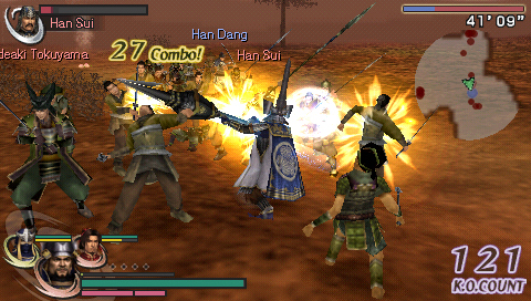 Warriors Orochi PSP imagé