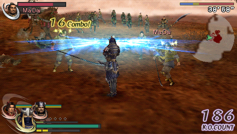 Warriors Orochi PSP imagé