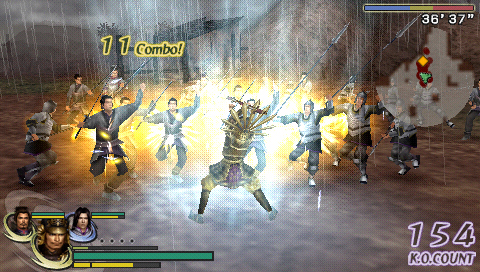 Warriors Orochi PSP imagé