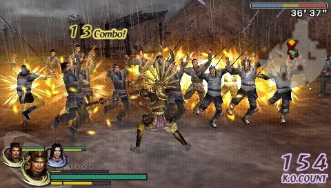 Warriors Orochi PSP imagé