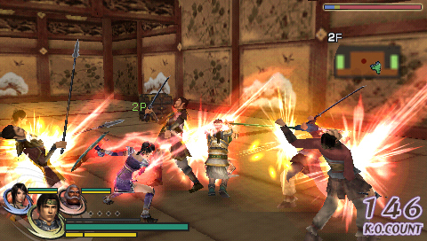 Warriors Orochi PSP imagé
