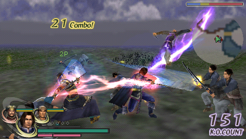 Warriors Orochi PSP imagé