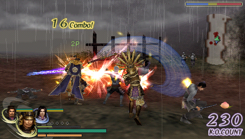 Warriors Orochi PSP imagé