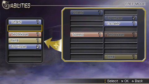 Warriors Orochi PSP imagé