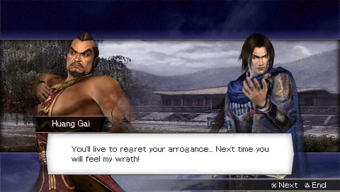 Warriors Orochi PSP imagé