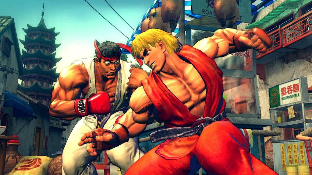 Street Figher IV : Ryu VS Ken again