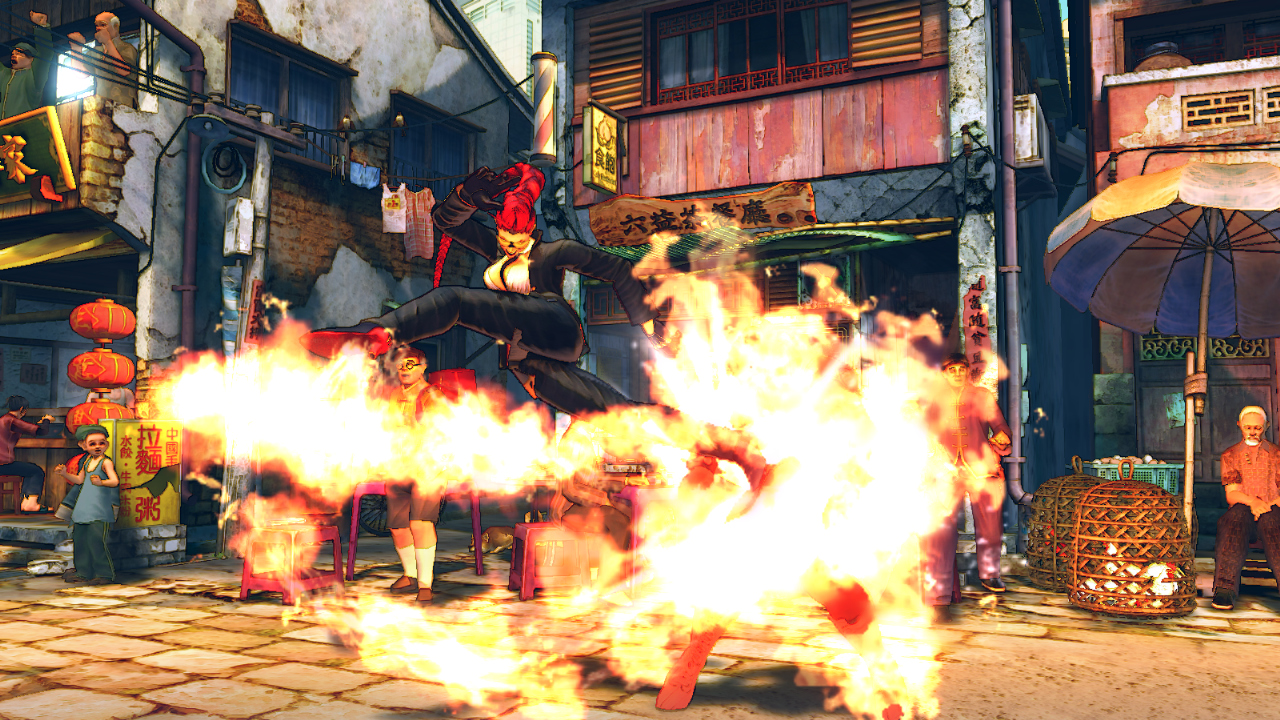 Street Fighter IV : Abel et Viper