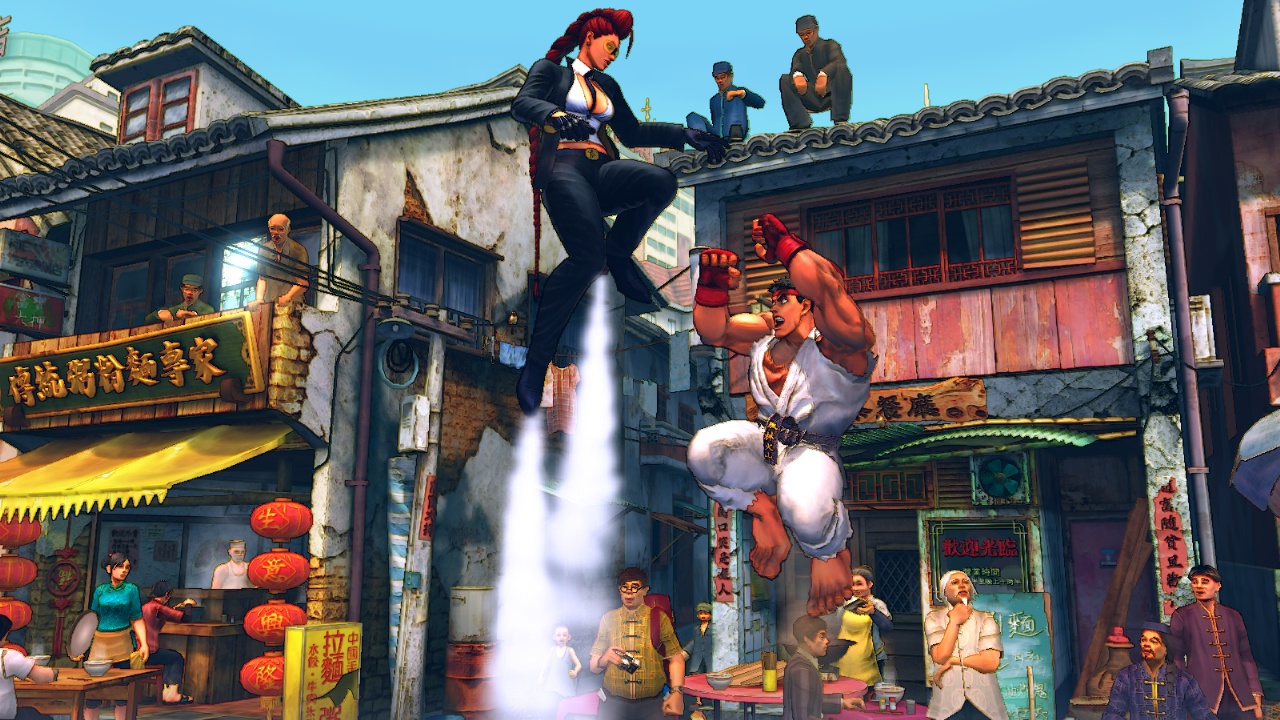 Street Fighter IV : Abel et Viper