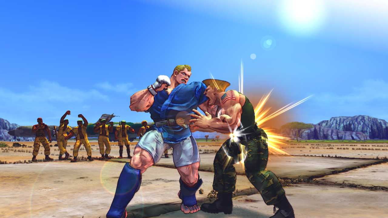 Street Fighter IV : Abel et Viper
