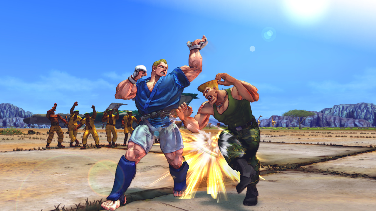 Street Fighter IV : Abel et Viper