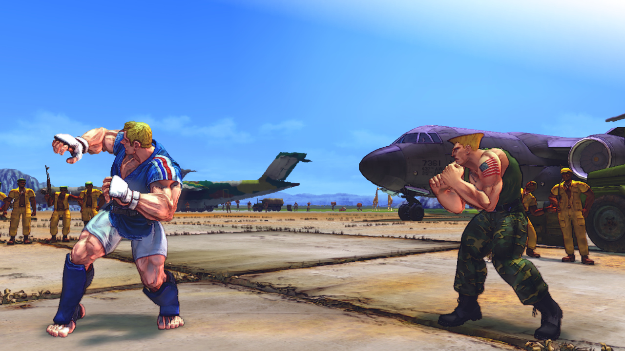 Street Fighter IV : Abel et Viper