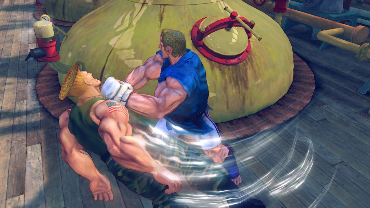 Street Fighter IV : Abel vs Guile