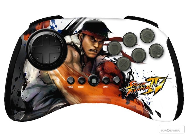 Le stick officiel Street Fighter IV en images