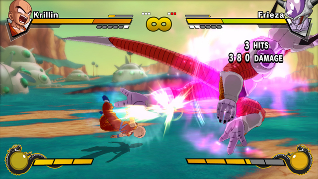 DBZ Burst Limit : Freezer attaque