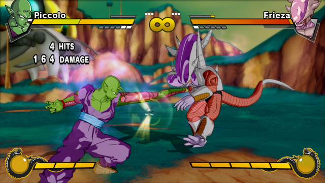 DBZ Burst Limit : Freezer attaque