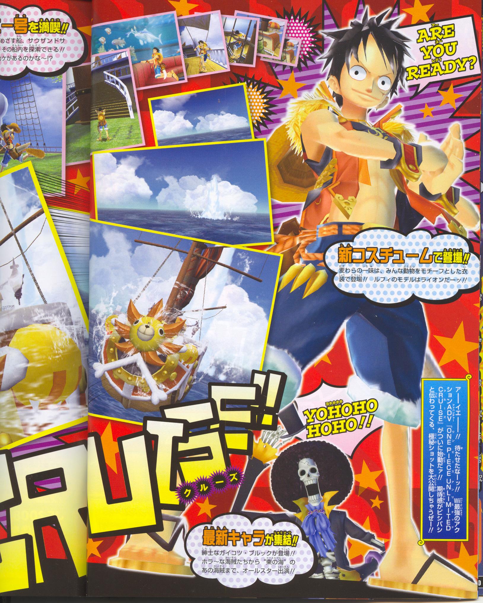One Piece Unlimited Cruise se montre