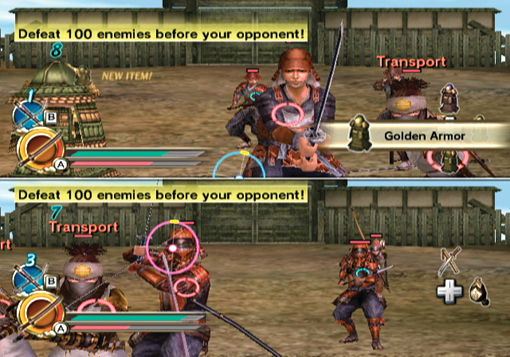 Samurai Warriors tranche en images