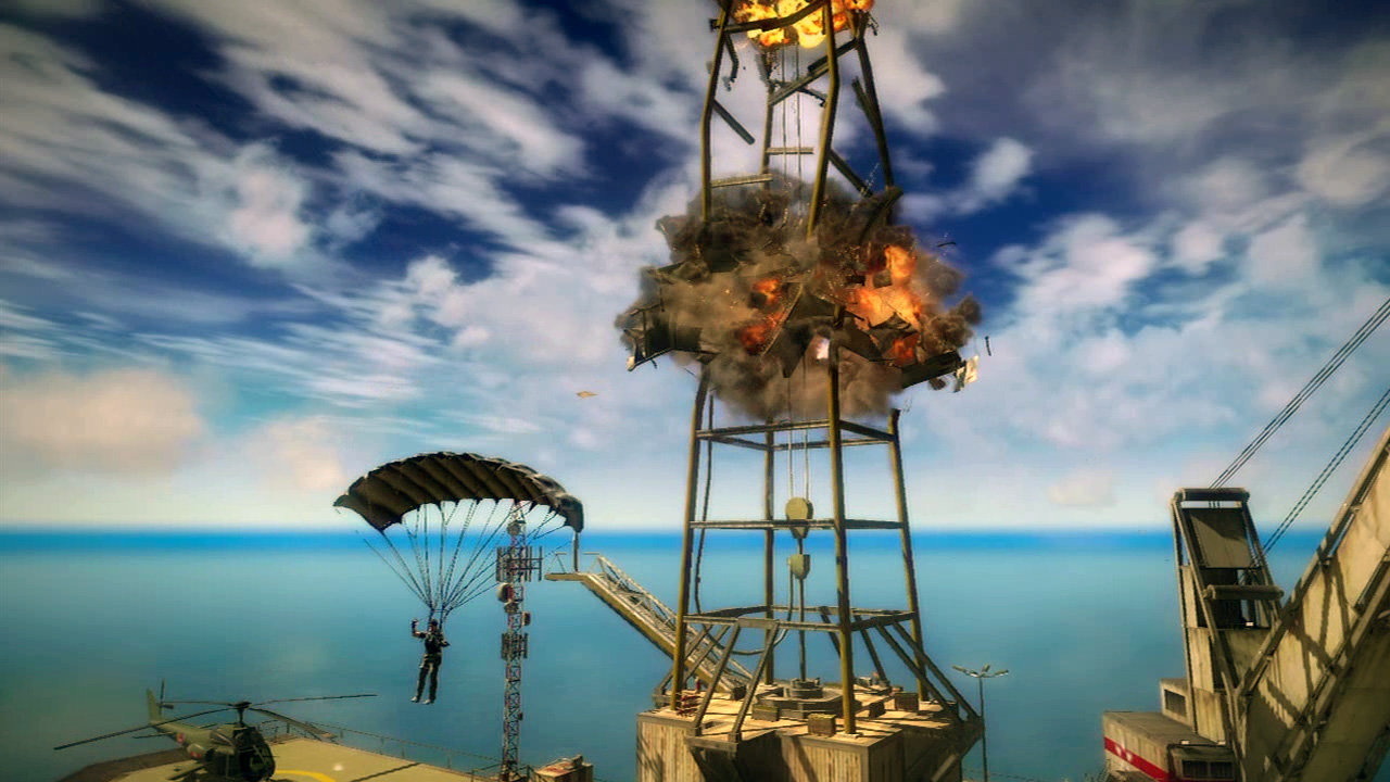 Just Cause 2 : du gameplay en vidéo