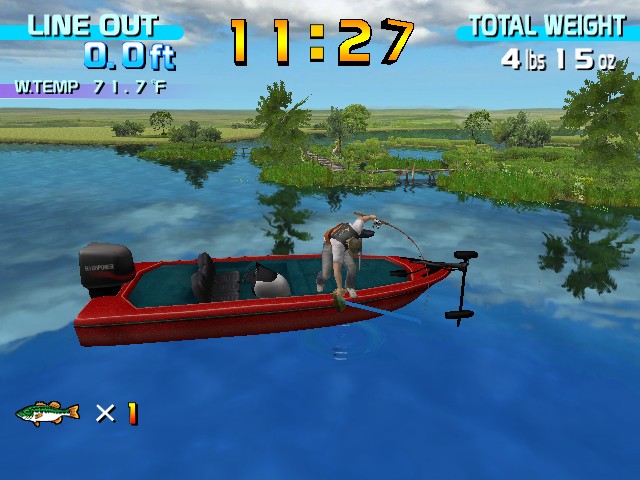 Sega Bass Fishing en images
