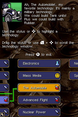 Civilization DS : nouvelles images