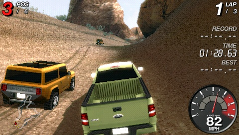 Off Road : des images sur PSP