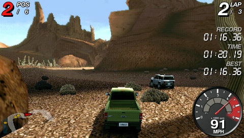 Off Road : des images sur PSP