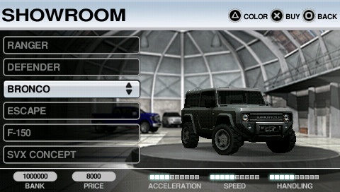 Off Road : des images sur PSP
