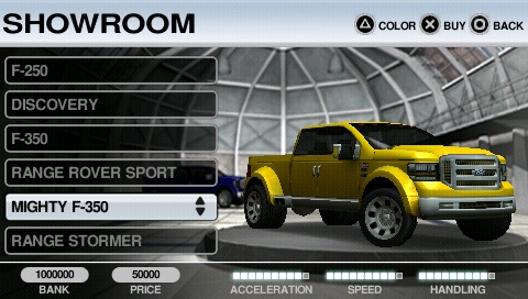 Off Road : des images sur PSP