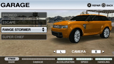 Off Road : des images sur PSP