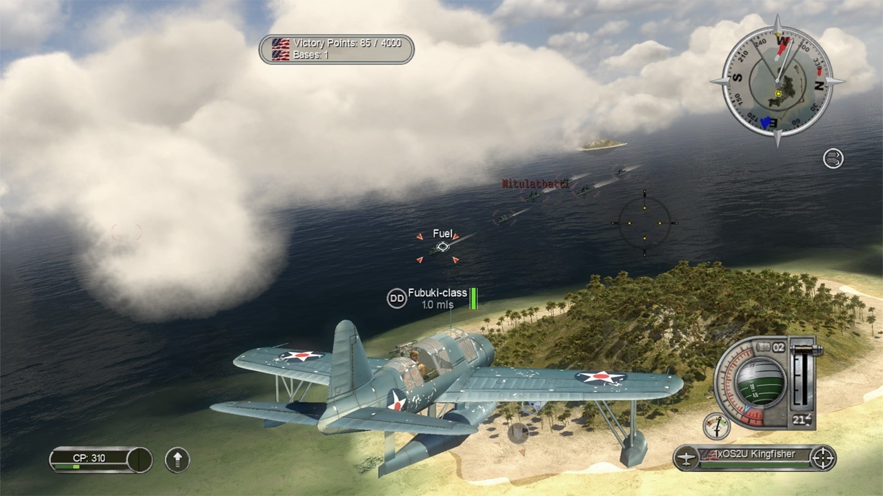 Battlestations Pacific prend l'air en screenshots