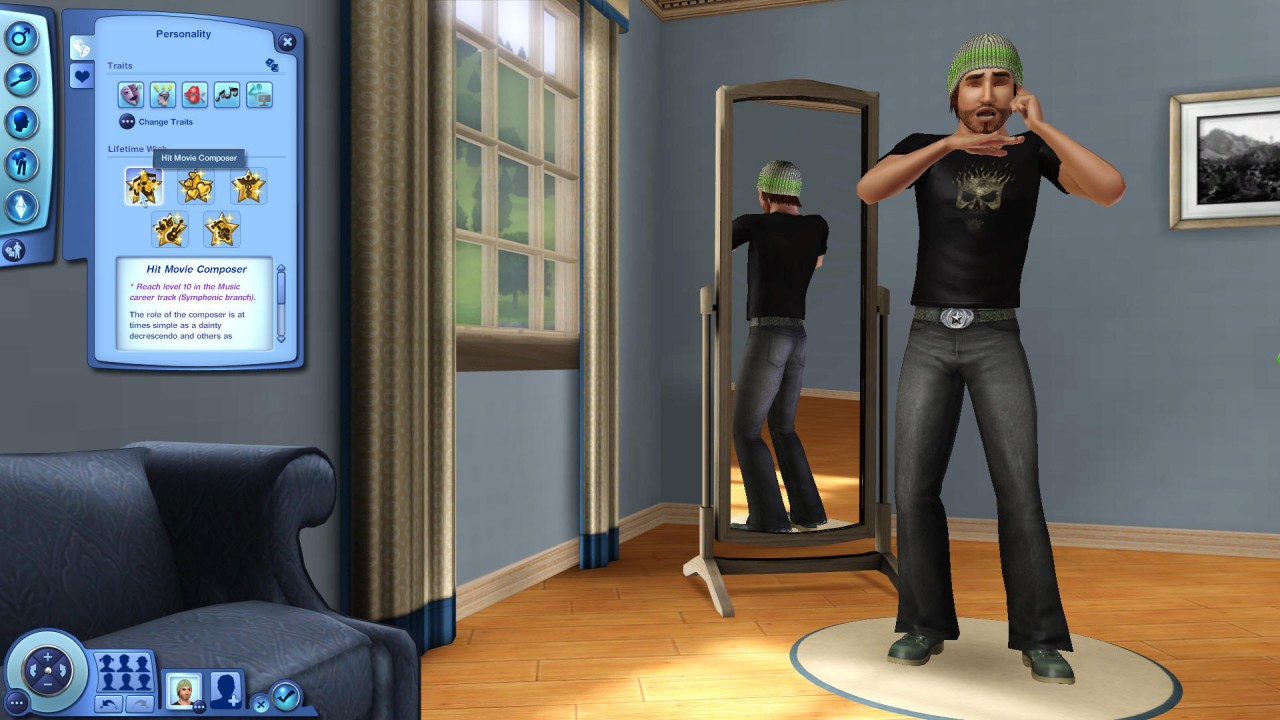 Les Sims 3 devant l'objectif