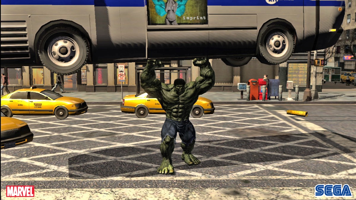 L'Incroyable Hulk cogne en images