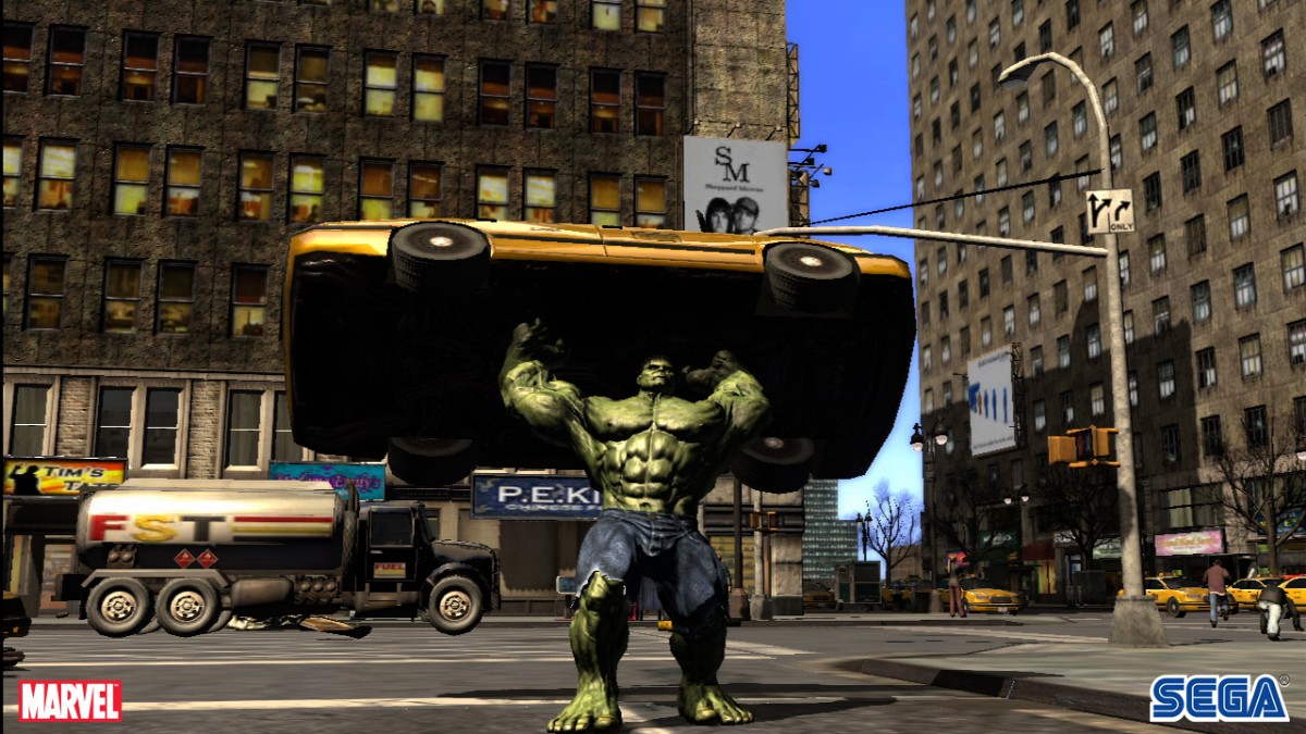 L'Incroyable Hulk cogne en images
