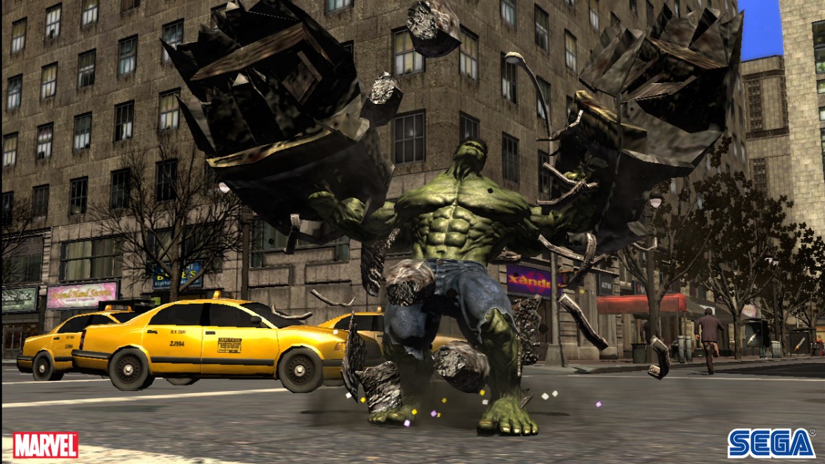 L'Incroyable Hulk cogne en images