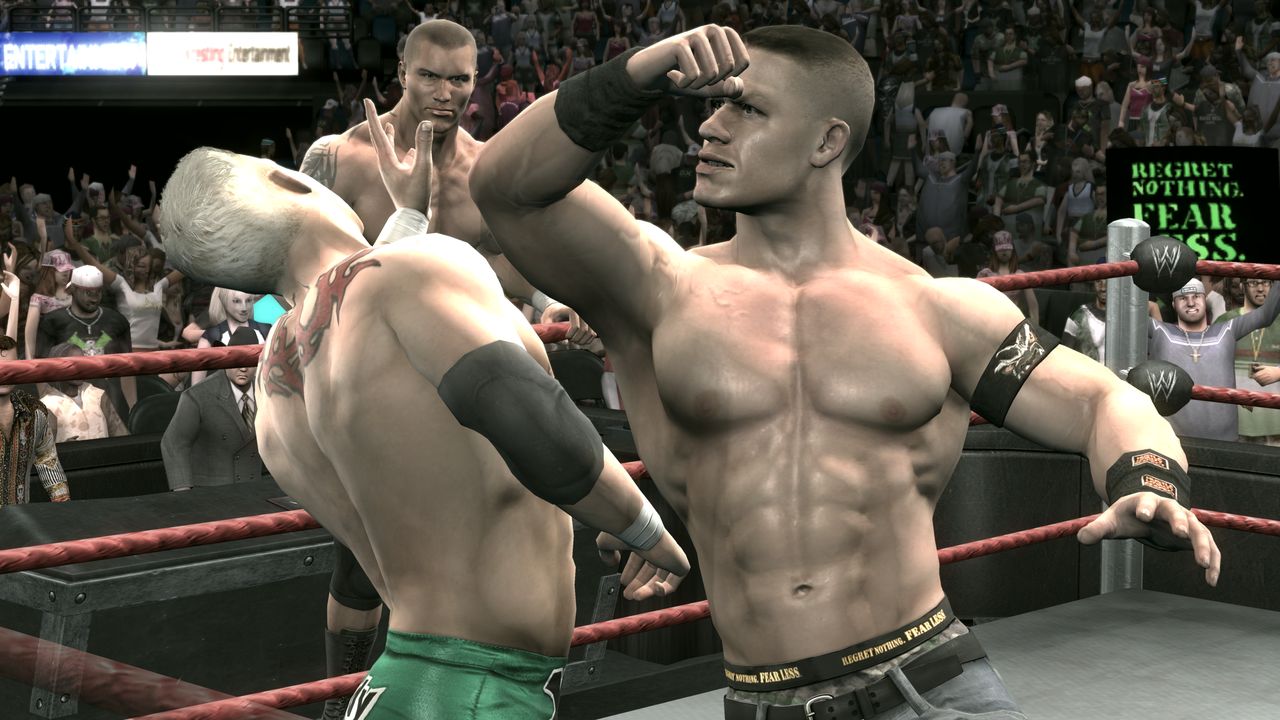 Smackdown 09 illustré sur Xbox 360