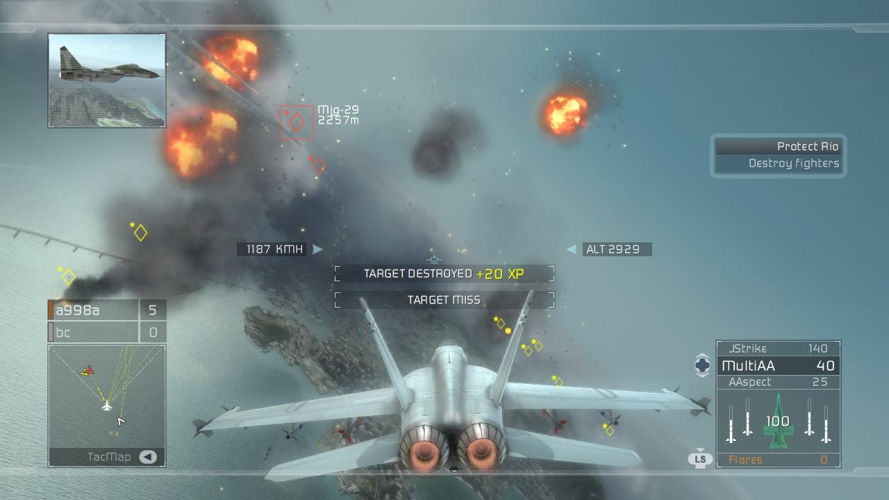 Tom Clancy's Hawx : vidéo de gameplay (2)