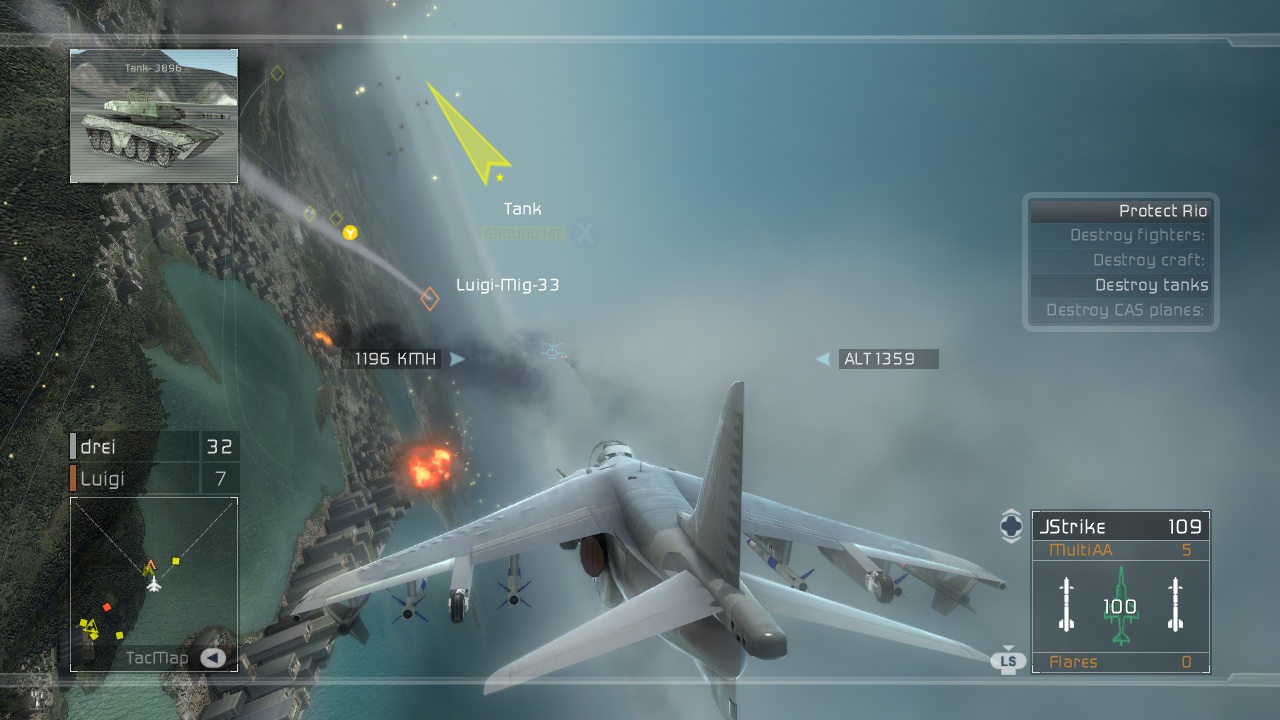 Tom Clancy's HAWX: new screenshots