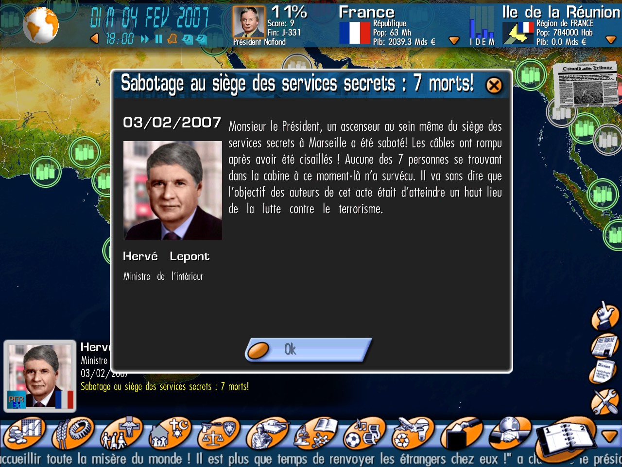 Vidéo GeoPolitical Simulator