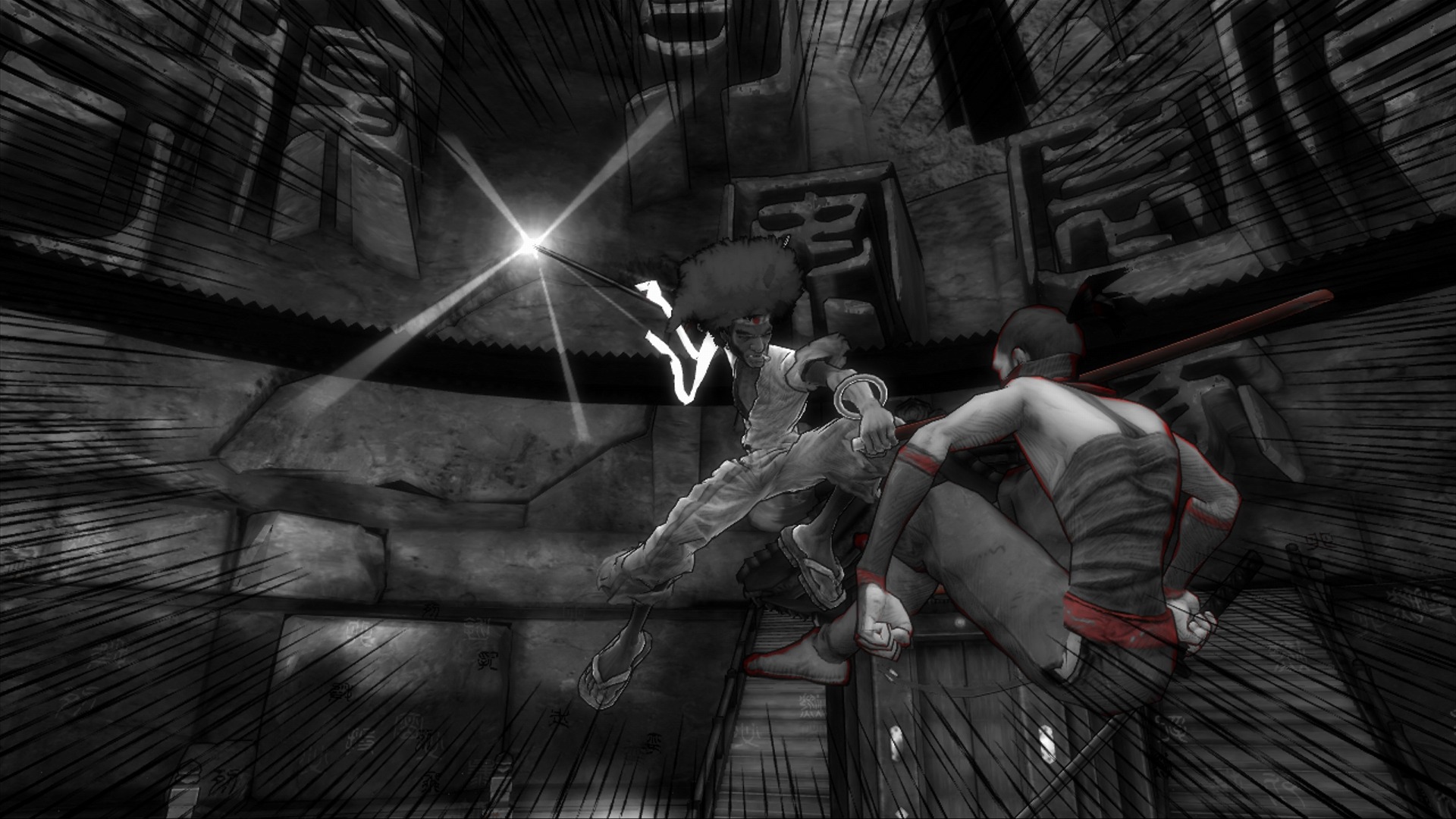 Namco fête la sortie d'Afro Samurai en images