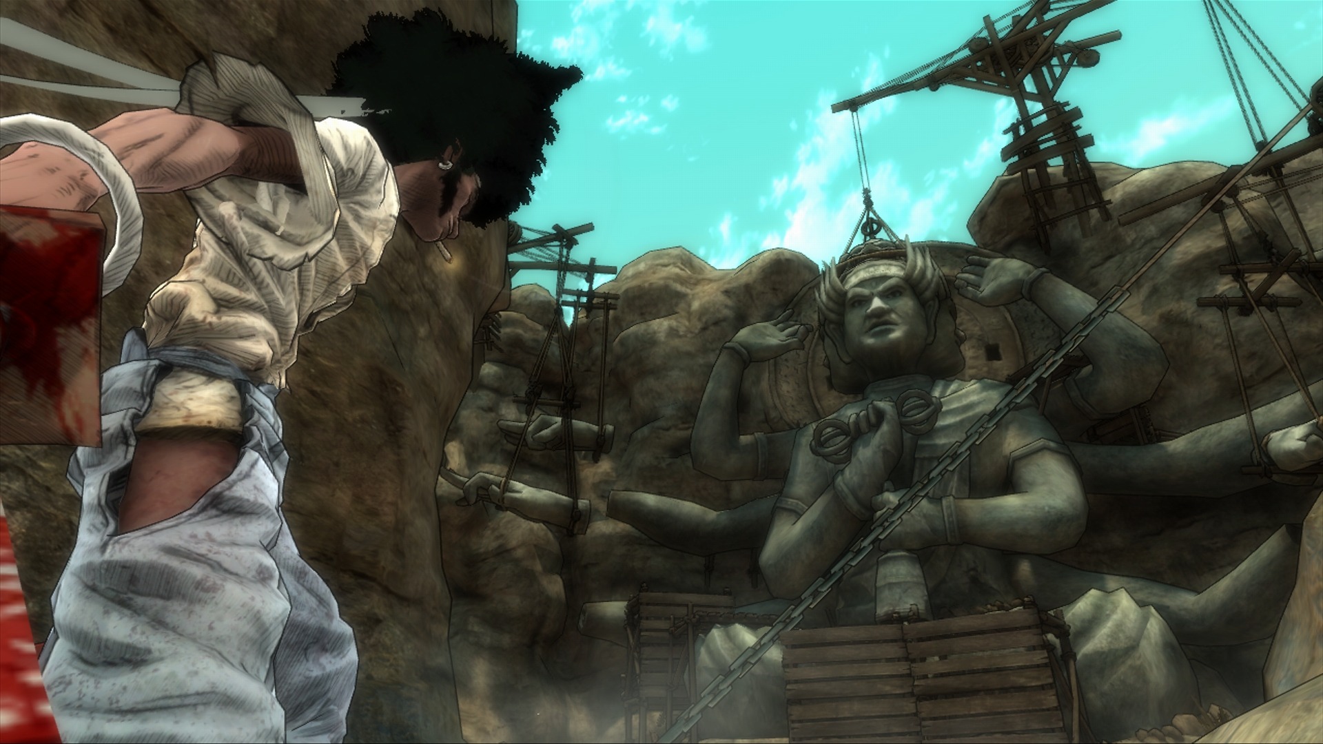 Some pictures to illustrate the release of Afro Samurai