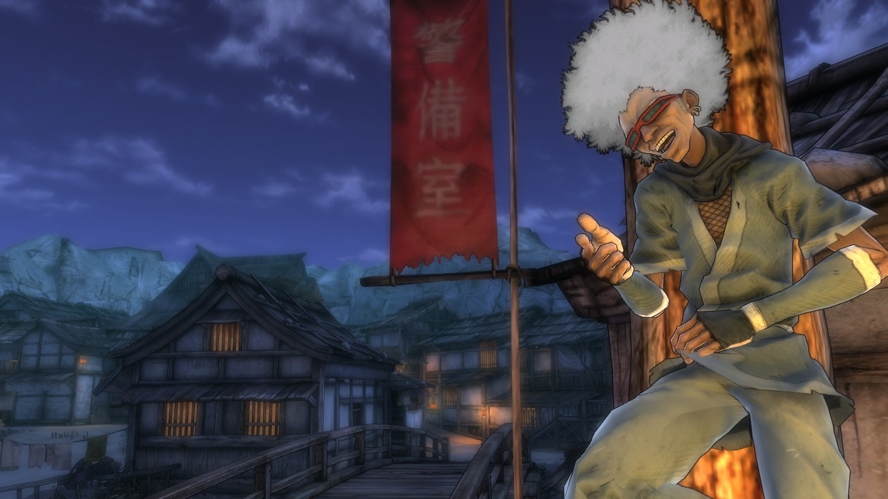 Some pictures to illustrate the release of Afro Samurai