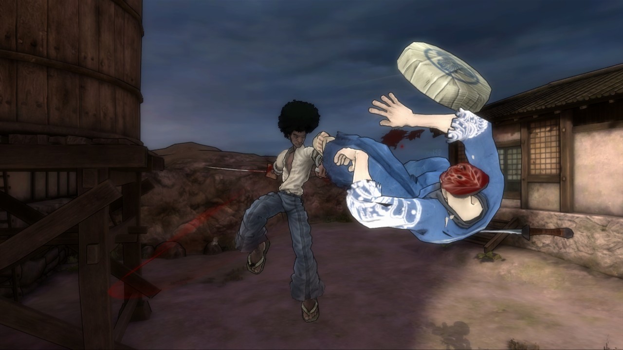 Afro Samurai taille dans le tas en images