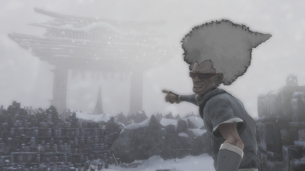 Afro Samurai comes back in pictures