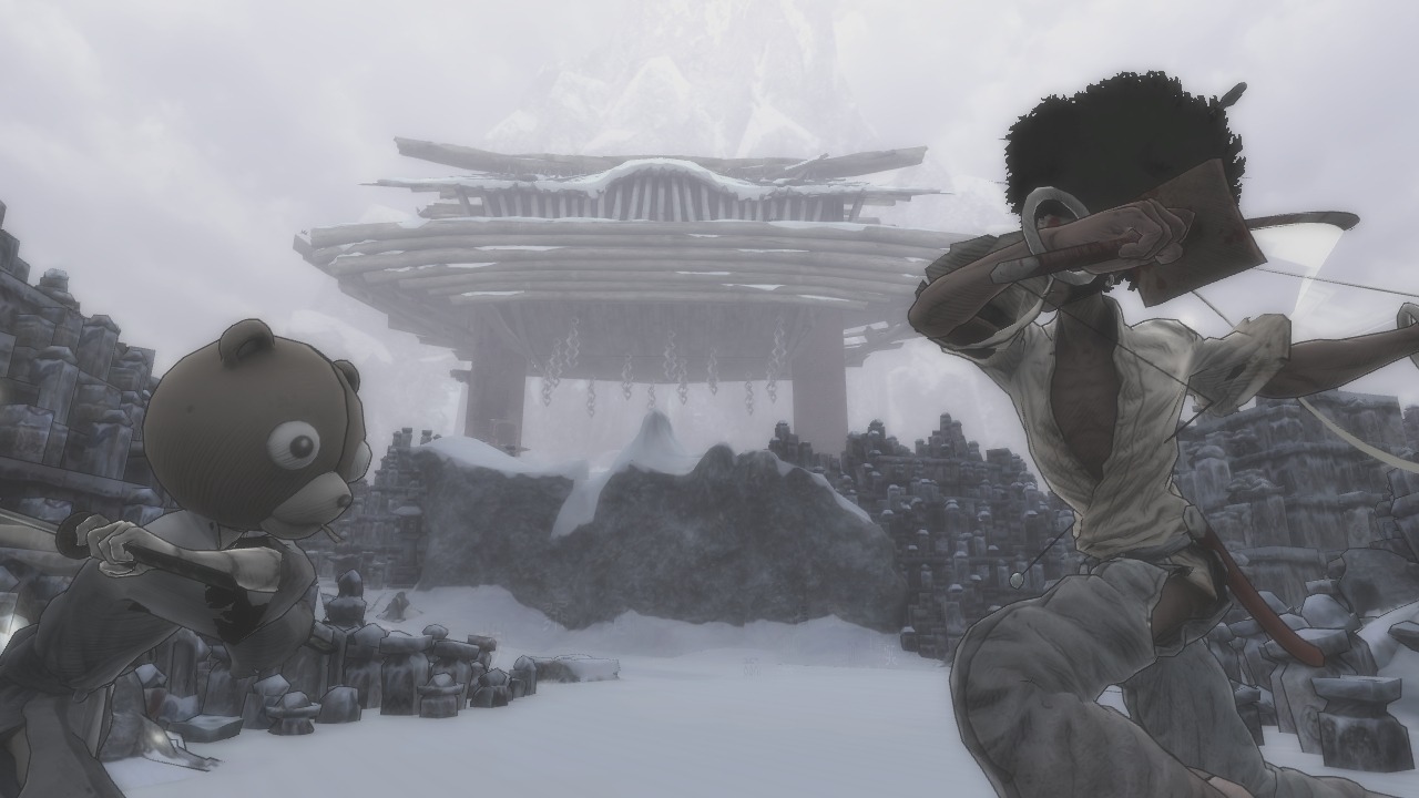 Afro Samurai comes back in pictures