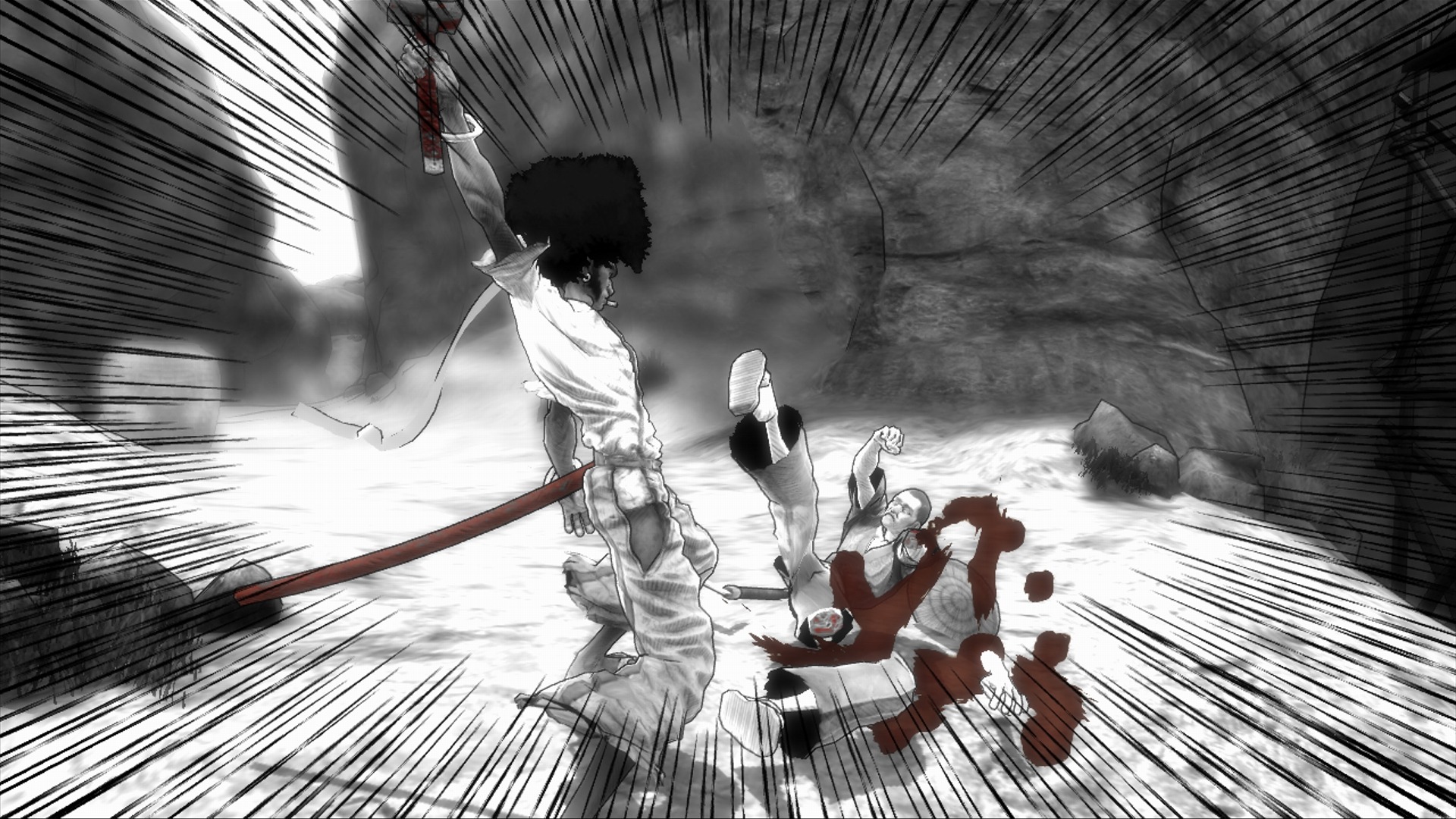Afro Samurai comes back in pictures